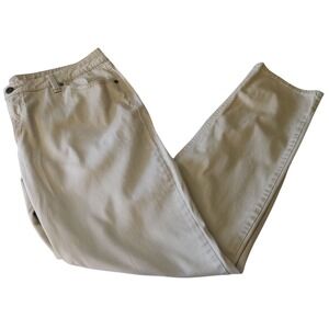 Arizona‎ Jean Company Khaki Pants School Girl Juniors Size Fifteen Womens 14 SEE